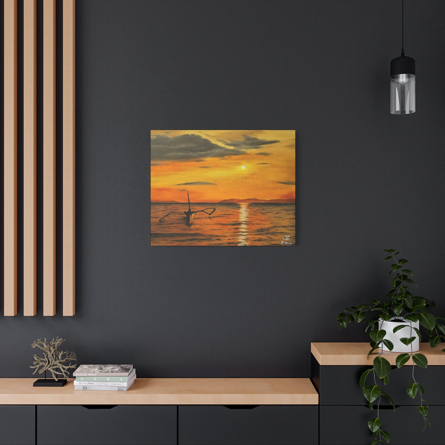 Until the Sun Sets - Unframed Canvas Print