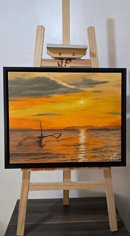 Until the Sun Sets - Original Oil Painting