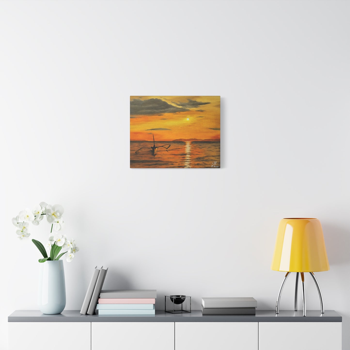 Until the Sun Sets - Unframed Canvas Print