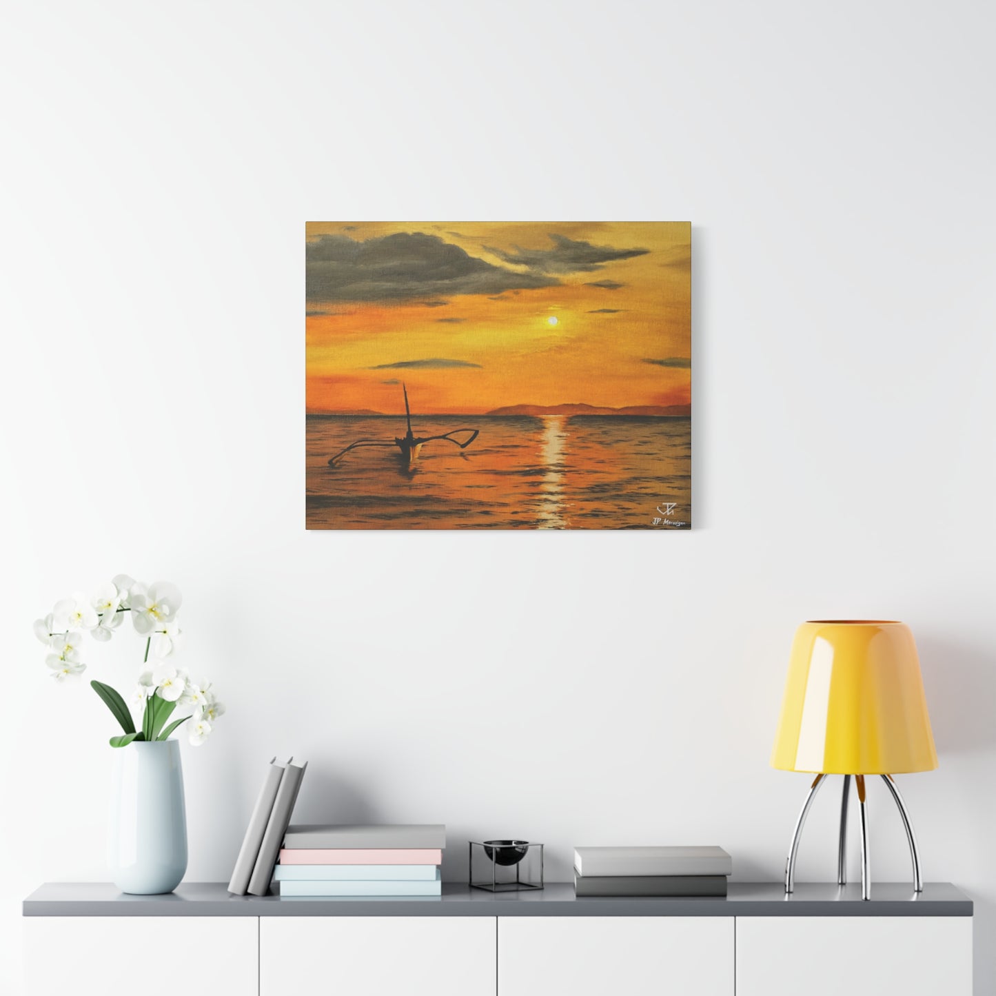 Until the Sun Sets - Unframed Canvas Print