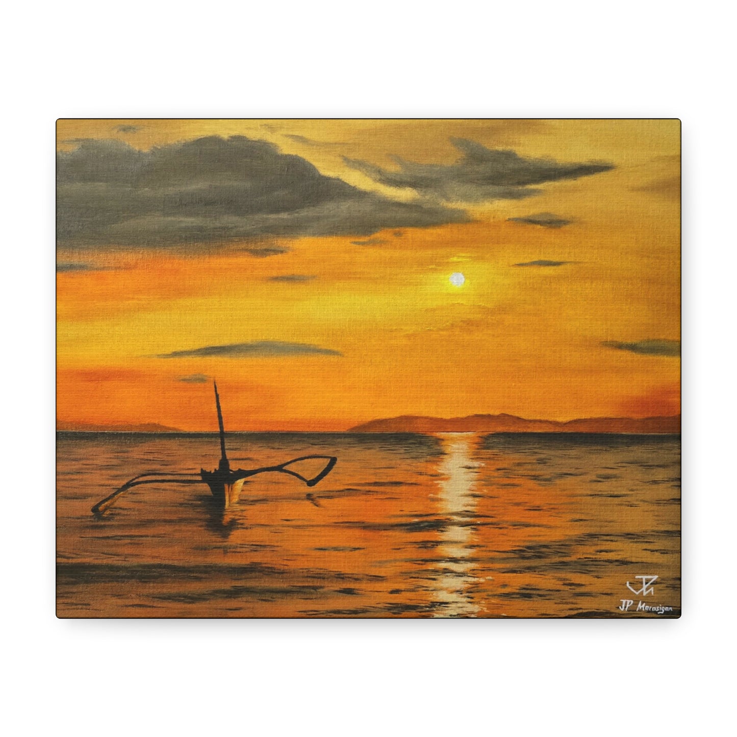 Until the Sun Sets - Unframed Canvas Print