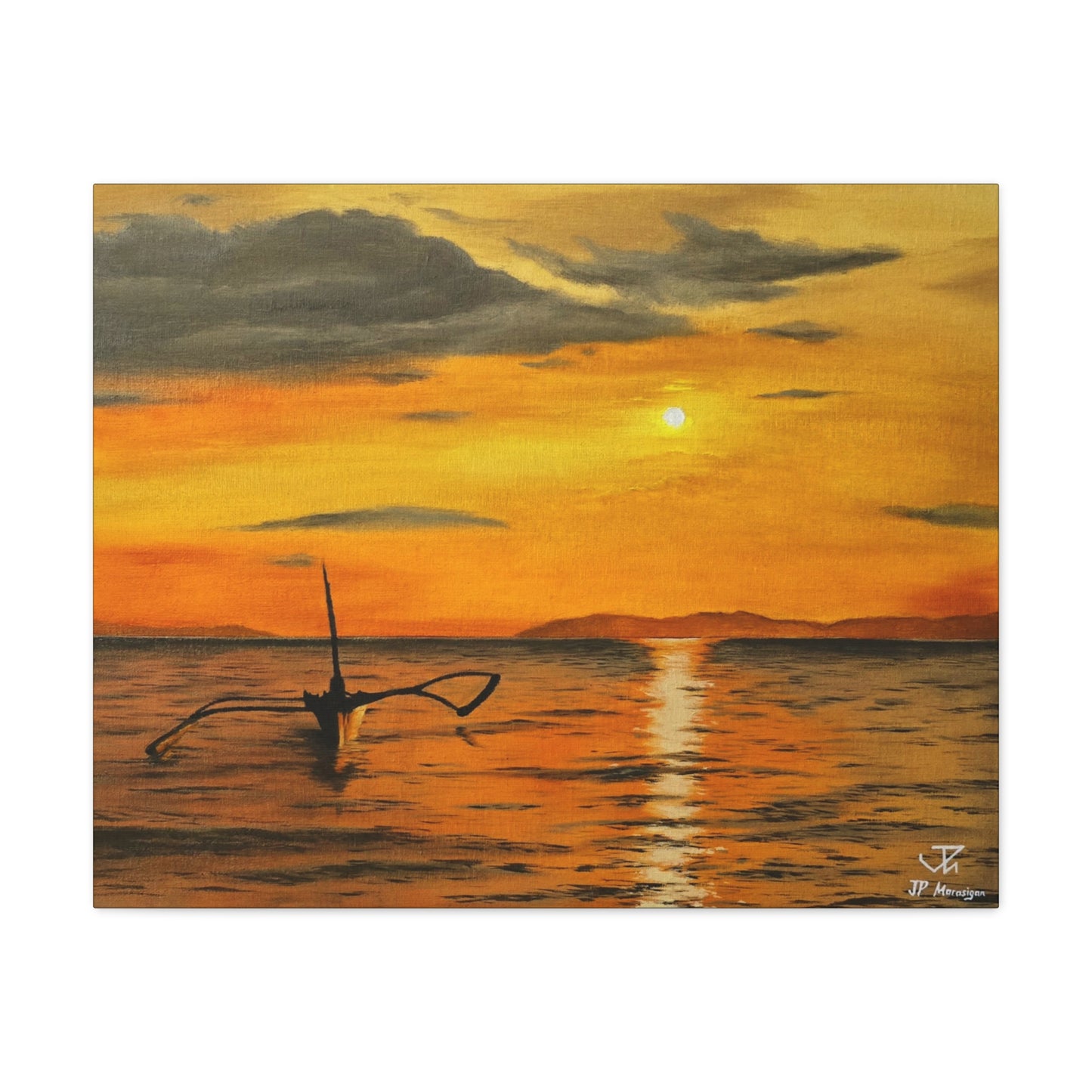 Until the Sun Sets - Unframed Canvas Print