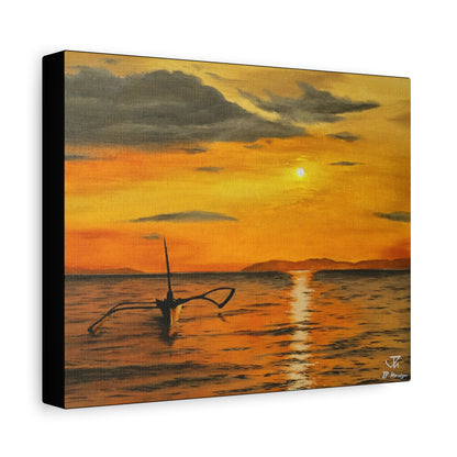 Until the Sun Sets - Unframed Canvas Print
