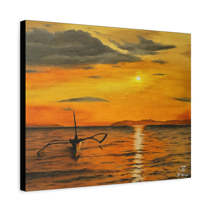 Until the Sun Sets - Unframed Canvas Print