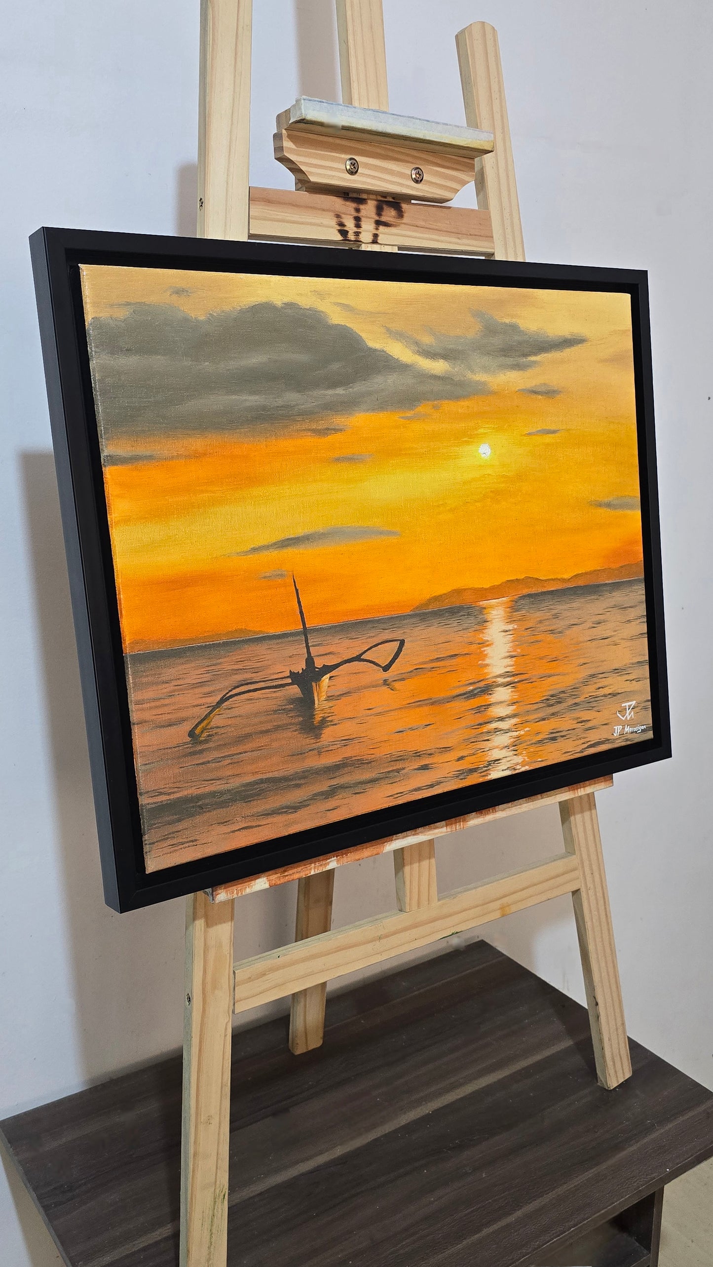 Until the Sun Sets - Original Oil Painting